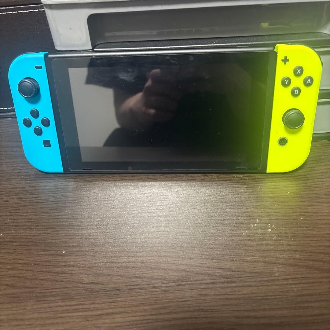 Nintendo Switch 初期 本体 水色/黄緑 2018年