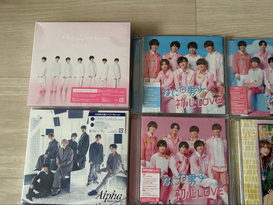 なにわ男子CDまとめ売り