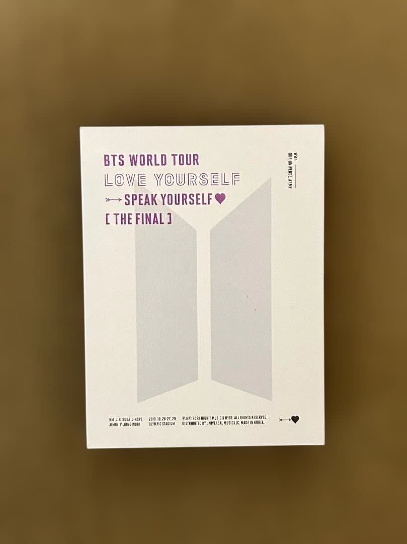 BTS WORLD TOUR LOVE YOURSELF 【THE FINAL】