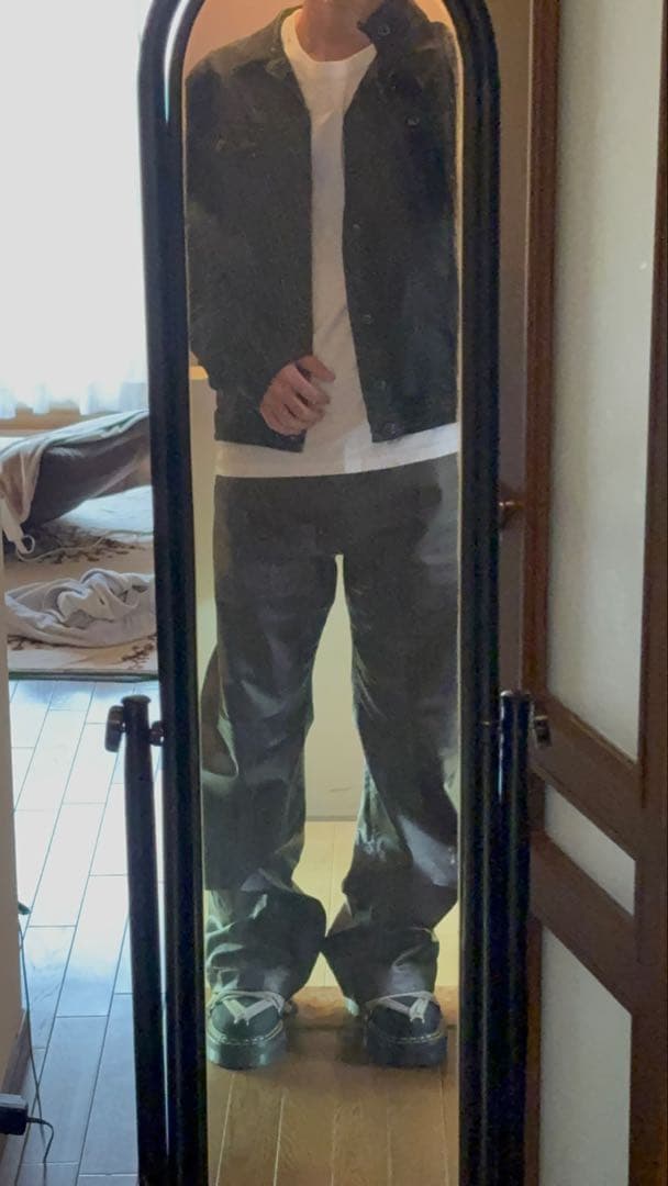 rick owens geth jeans コーティング加工　ブラウン　30