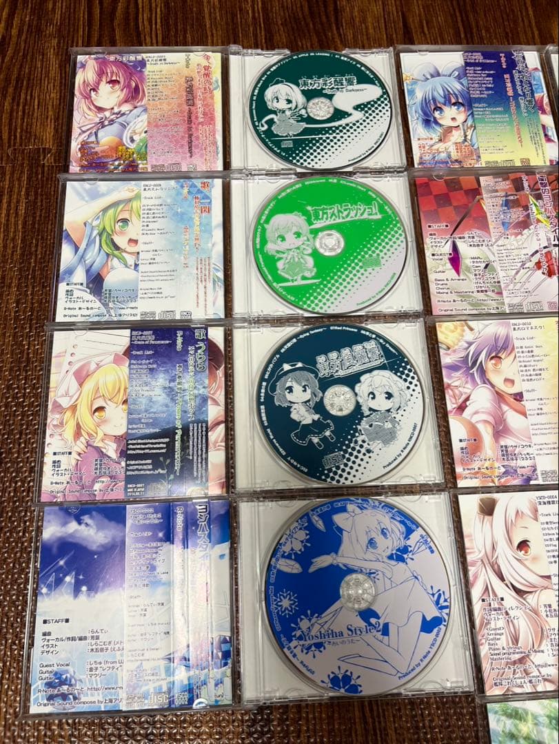 あ〜るの〜と のみ 14枚 まとめ 東方project CD 帯有