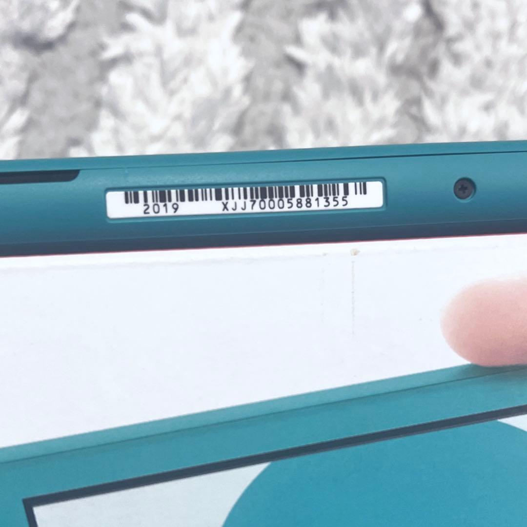 【美品】Nintendo Switch Lite 本体 ターコイズ 充電ケーブル