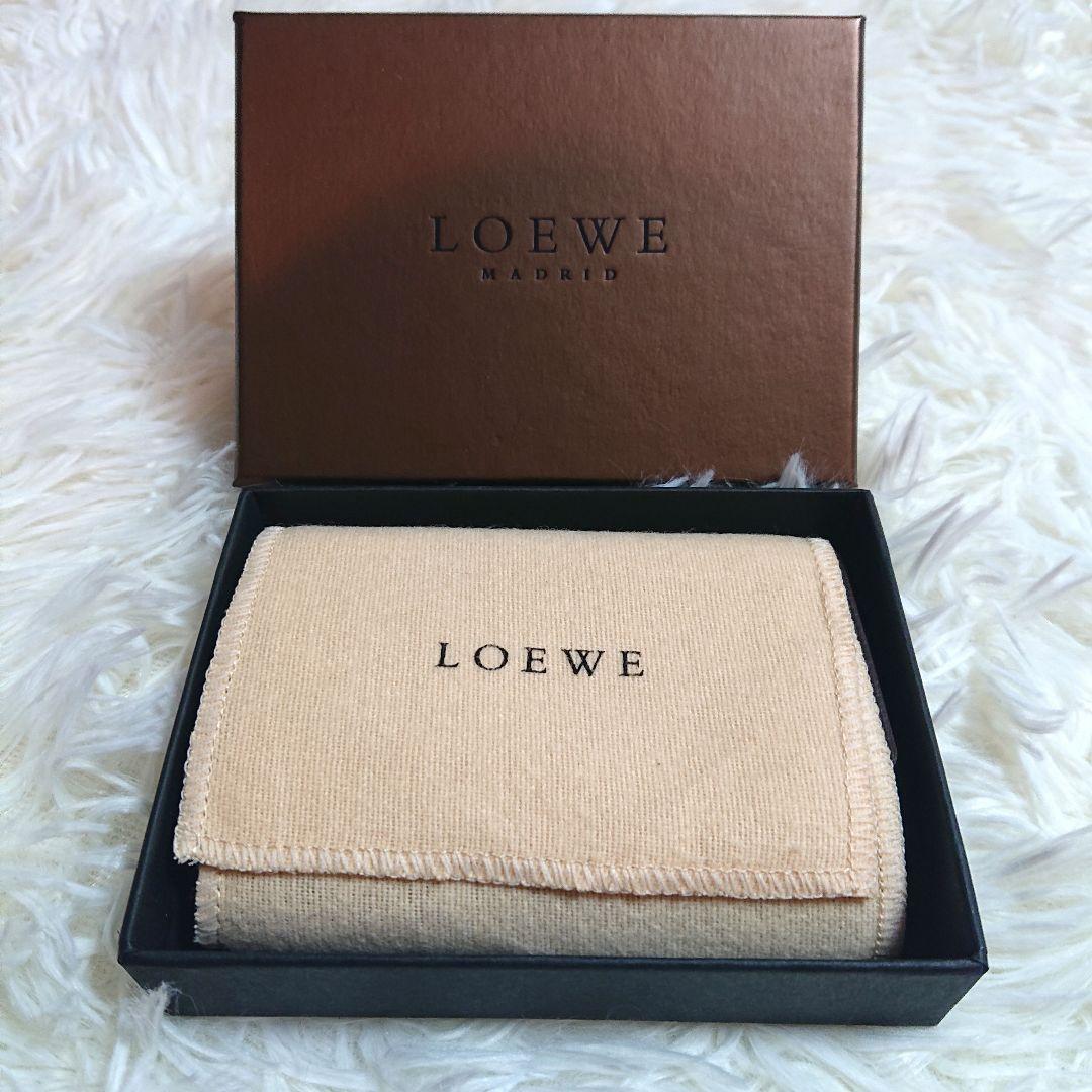 【美品】LOEWE ロエベ 6連 キーケース アマソナ アナグラム レザー