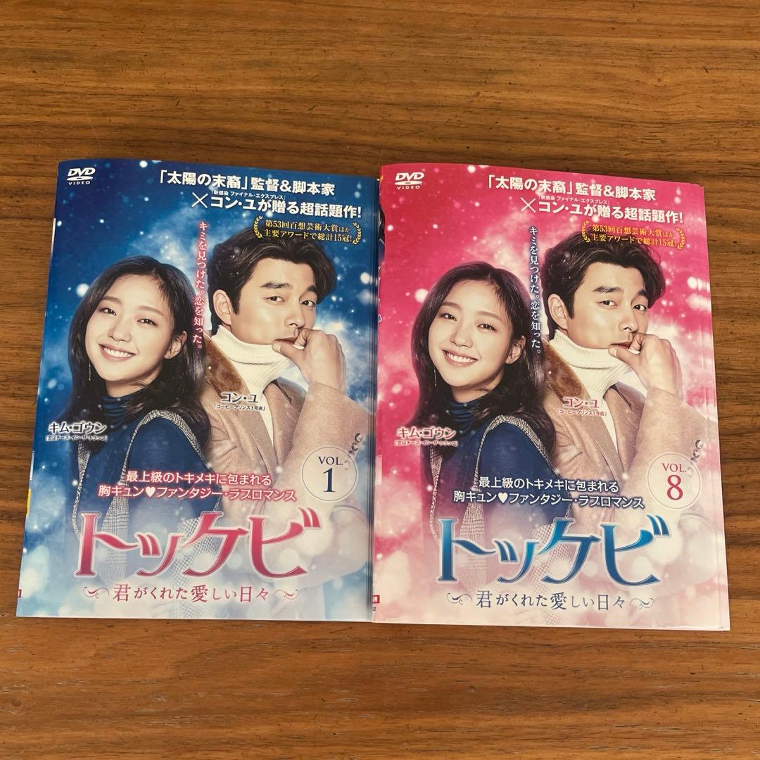 トッケビ 君がくれた愛しい日々 DVD 全15巻　全巻セット 日本語吹き替えあり