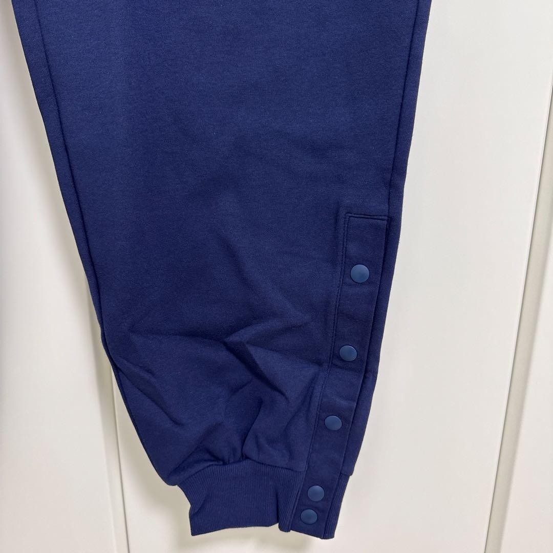 【新品タグ付】アシックス スウェットパンツ 4XL ネイビー 裾ボタン バスケ