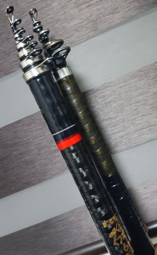 シマノハイパワーX磯6号4.8m&ハイパワーXかかり3号4.5mまとめて２本