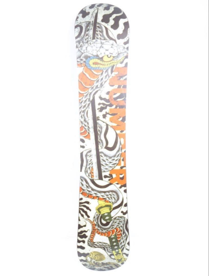 NUMBER 148cm 24-25 CROOJA flux スノボ　グラトリ