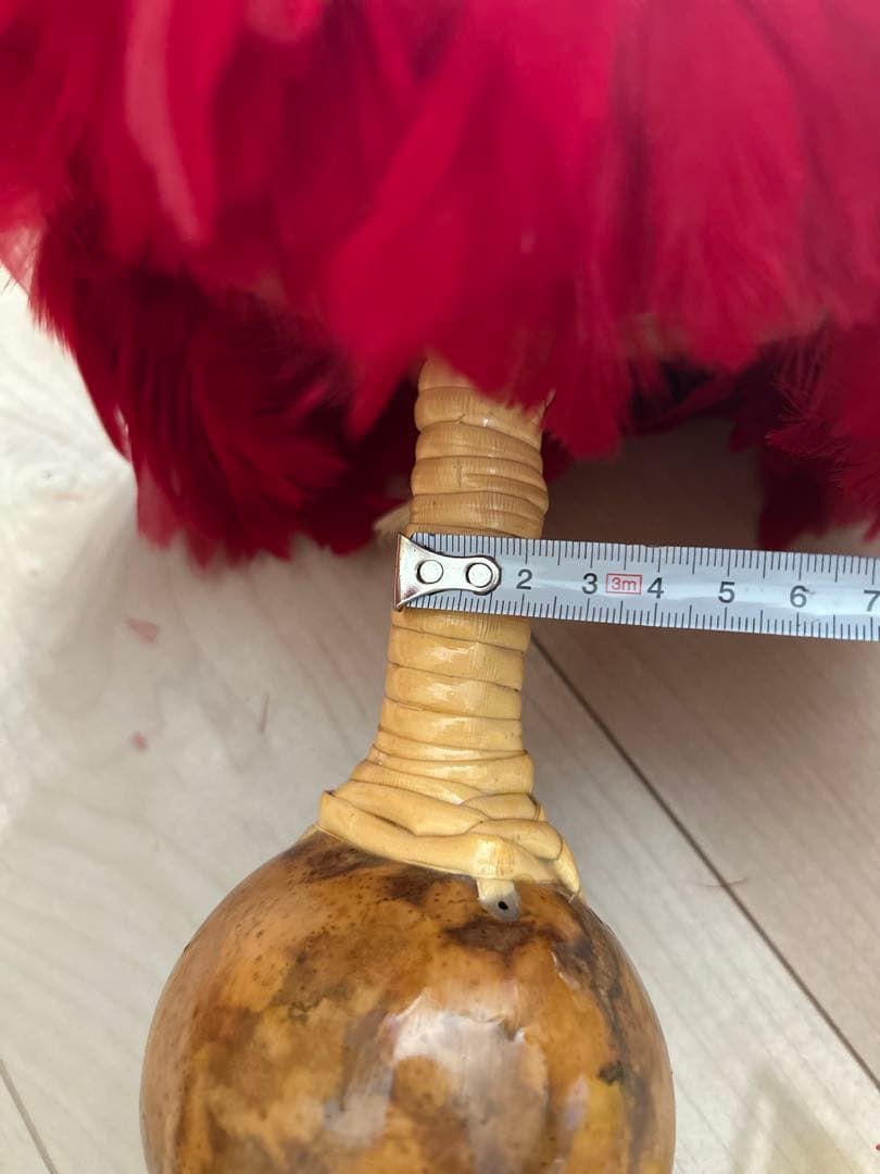 ウリウリ　フラダンス用 赤と黄色の楽器