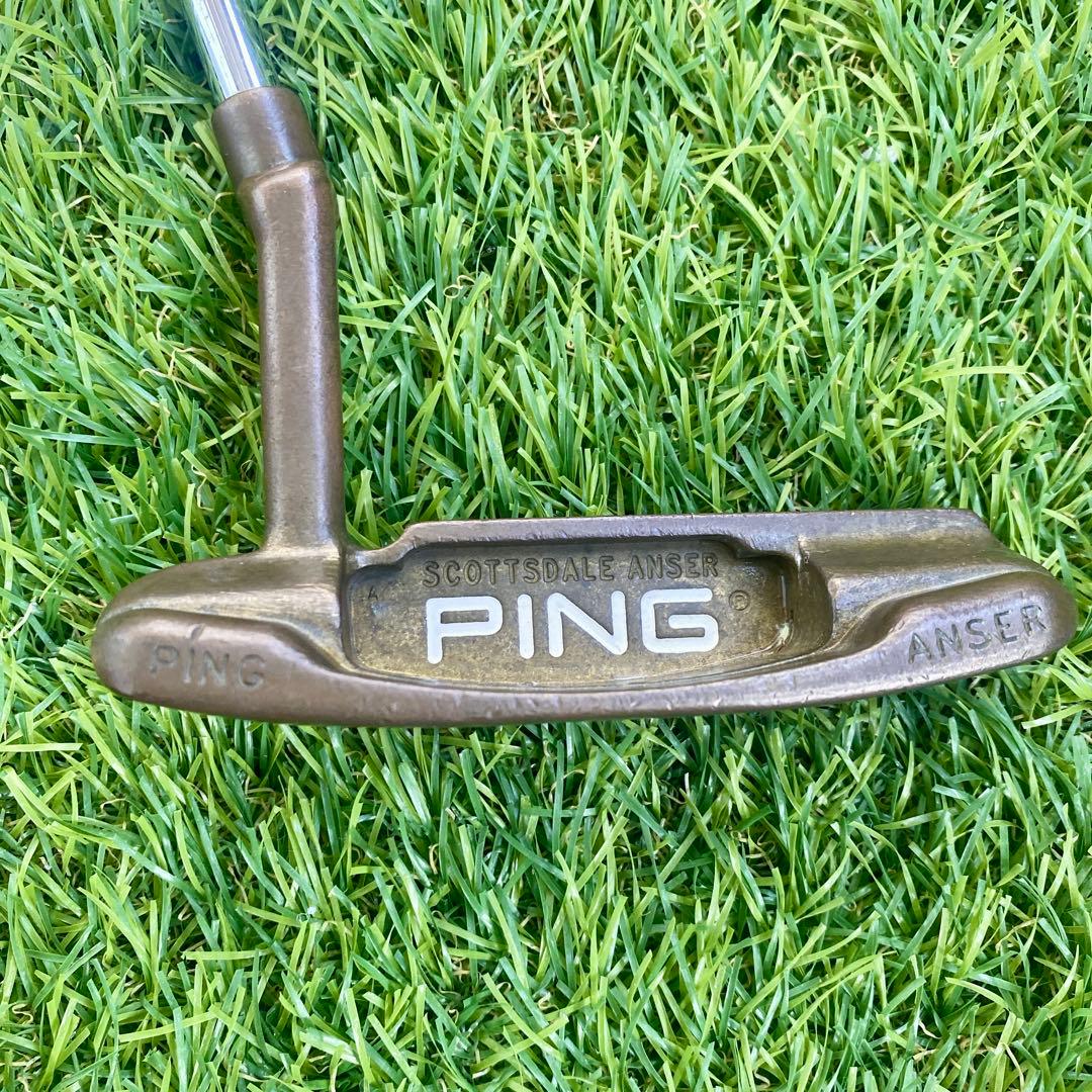 名器 PING SCOTTSDALE ANSER パター ブロンズ 希少