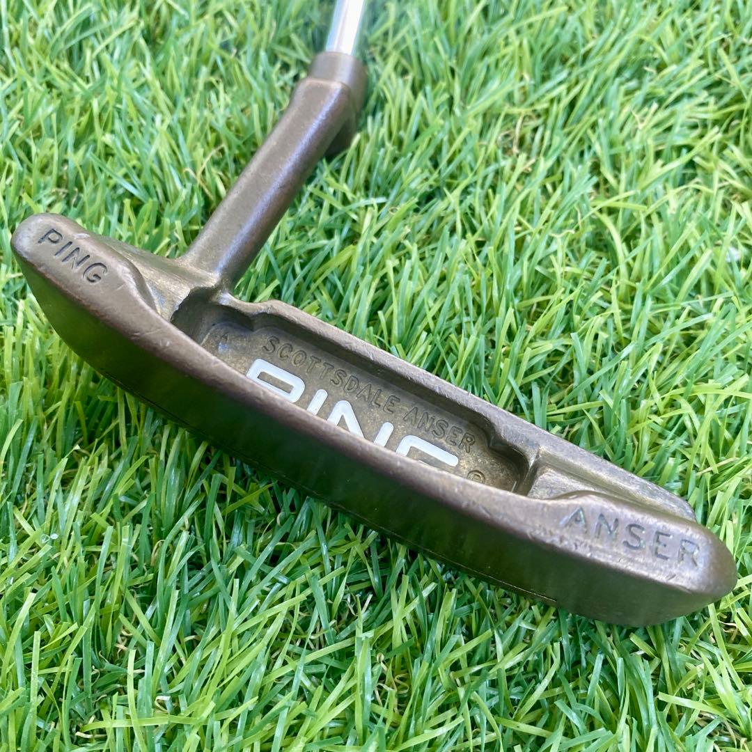 名器 PING SCOTTSDALE ANSER パター ブロンズ 希少