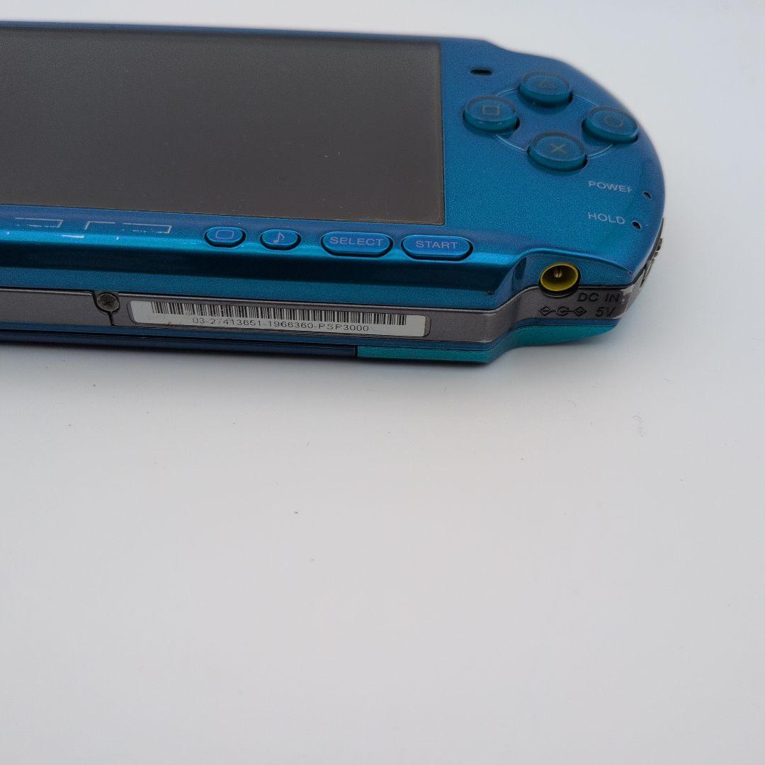 PSP-3000　ブルー　ジャンク