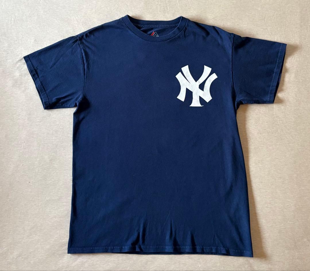 MLB NYY#7 Majestic マジェスティックヤンキースTシャツM