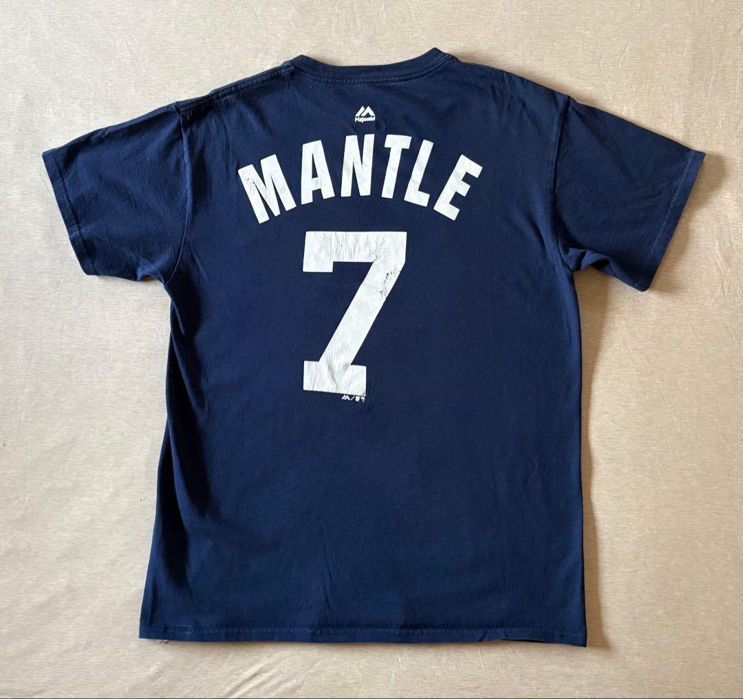 MLB NYY#7 Majestic マジェスティックヤンキースTシャツM