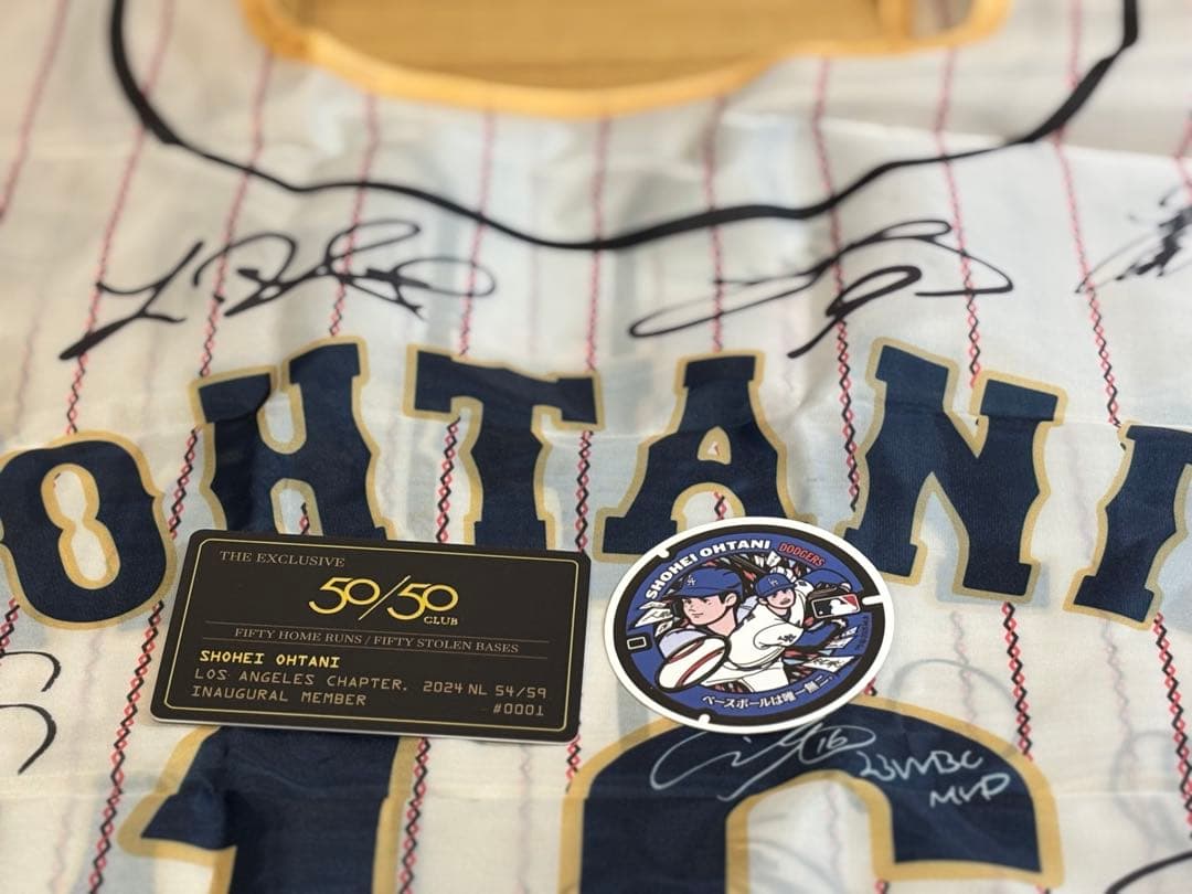⭐️非売品・限定構成⭐️大谷翔平 WBCホームエコバッグセット➕マンホールステッカー