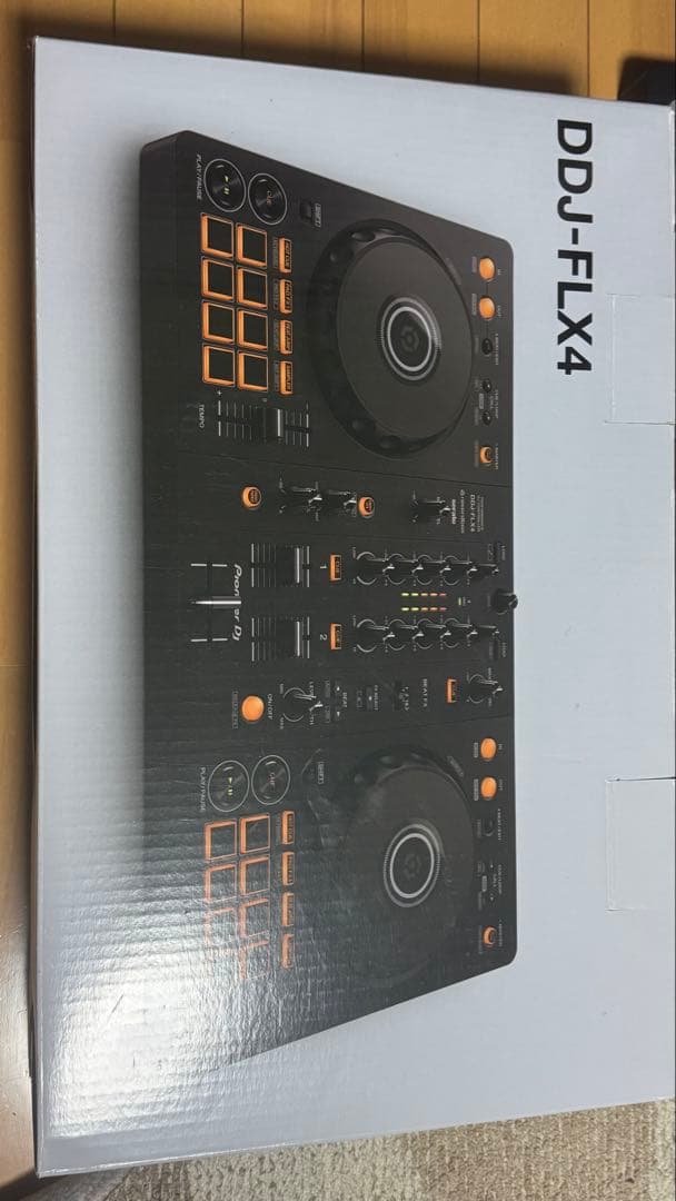 Pioneer DDJ-FLX4 箱付き ヘッドホン付き