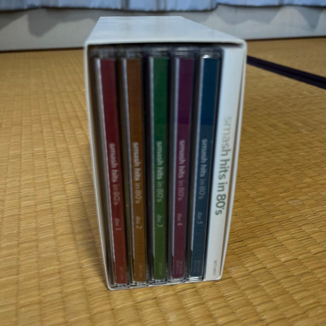 【美品】smash hits in 80’s 音楽のある風景CD５枚セット