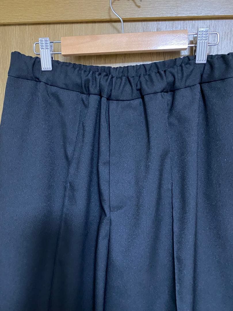 JILSANDER黒ゴムウエストテーパードスラックス美品？‼️