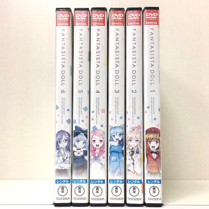 ファンタジスタドール vol.1〜6 DVD全巻セット