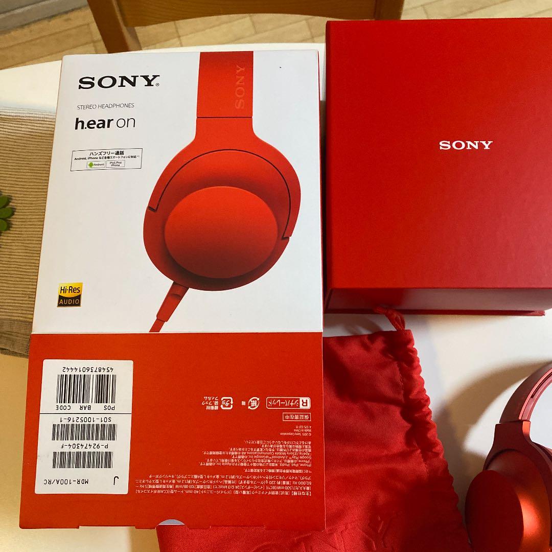 SONY h.ear MDR-100A(R)ヘッドフォン