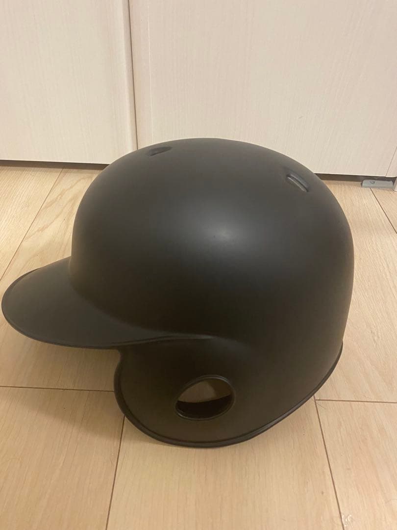 ローリングス　野球用ヘルメット　片耳　右打者用　マットブラック　サイズM ❾