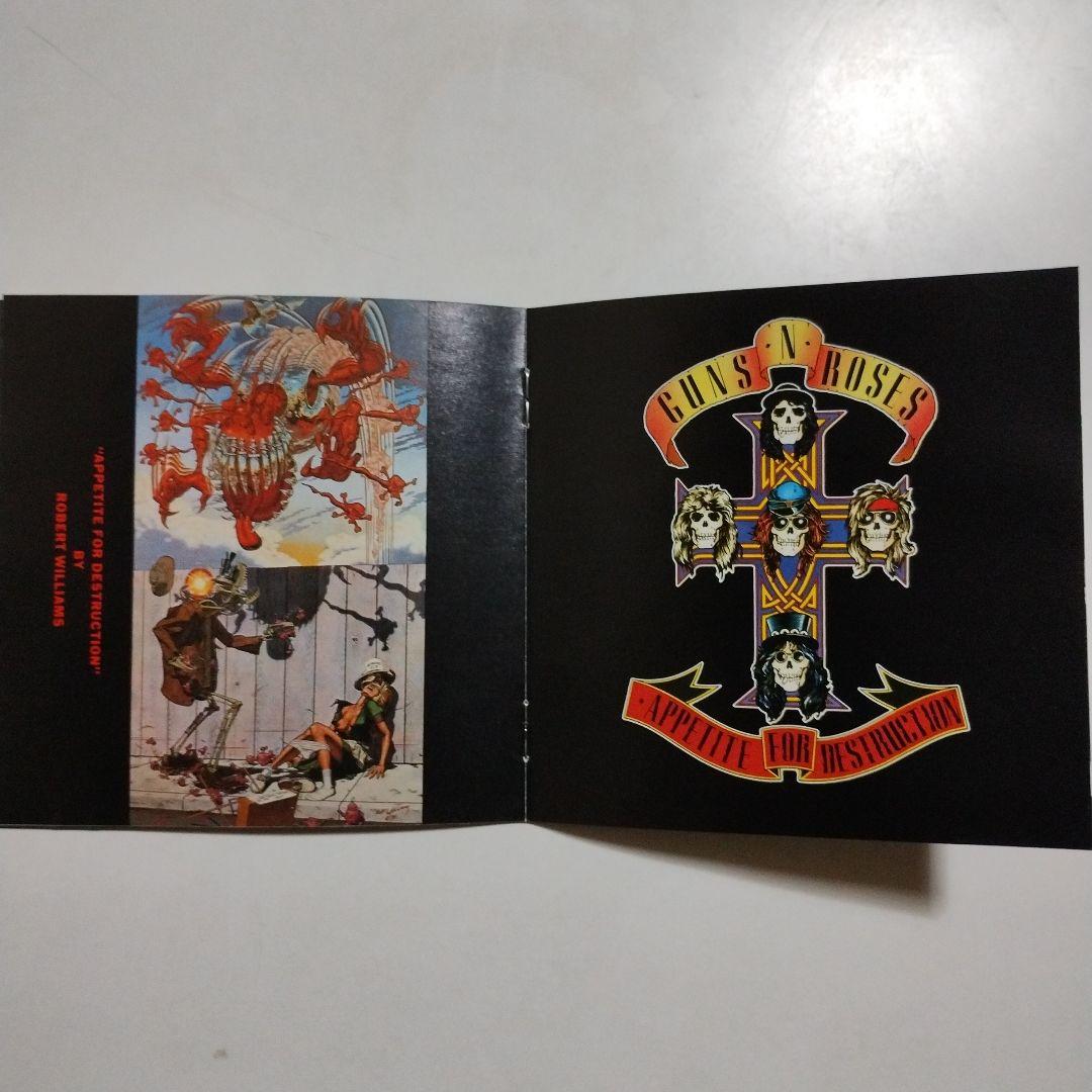 GUNS'N'ROSES アペタイトフォーディストラクション　発禁ジャケット