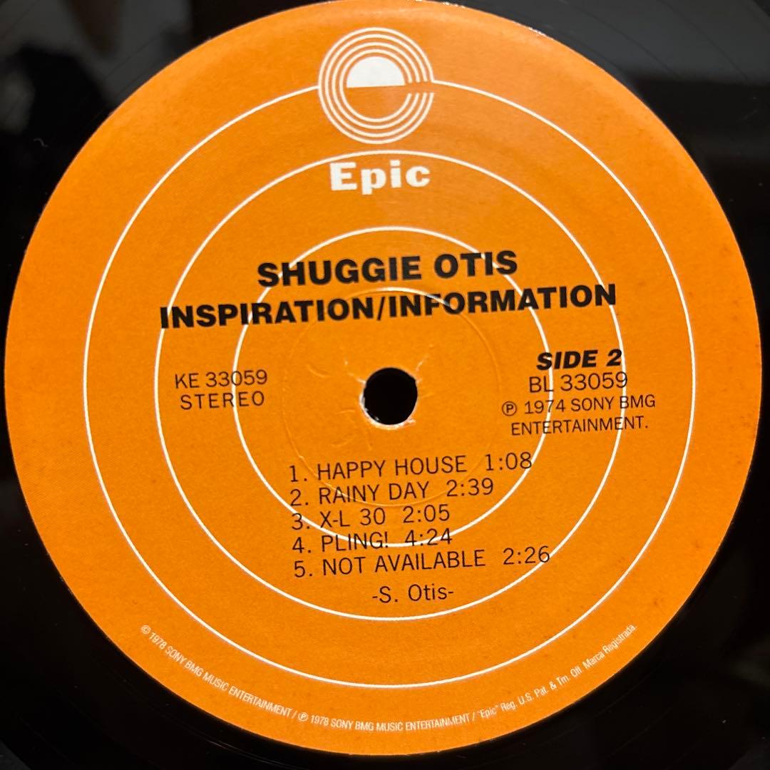 洋楽 Shuggie Otis Inspiration Information LP