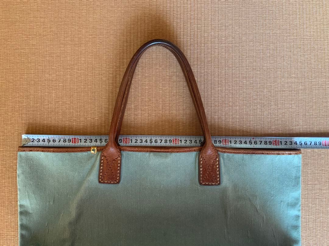 visvim トートバッグ グリーン　r Tote L
