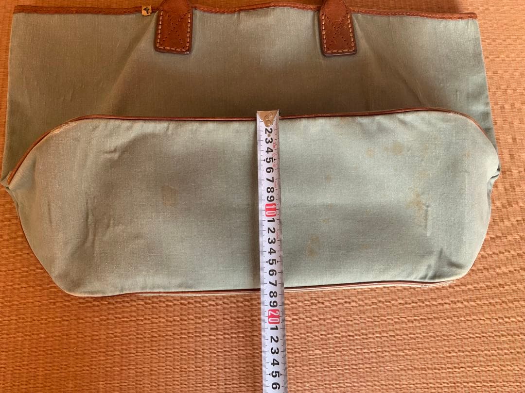 visvim トートバッグ グリーン　r Tote L