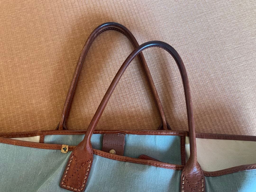 visvim トートバッグ グリーン　r Tote L