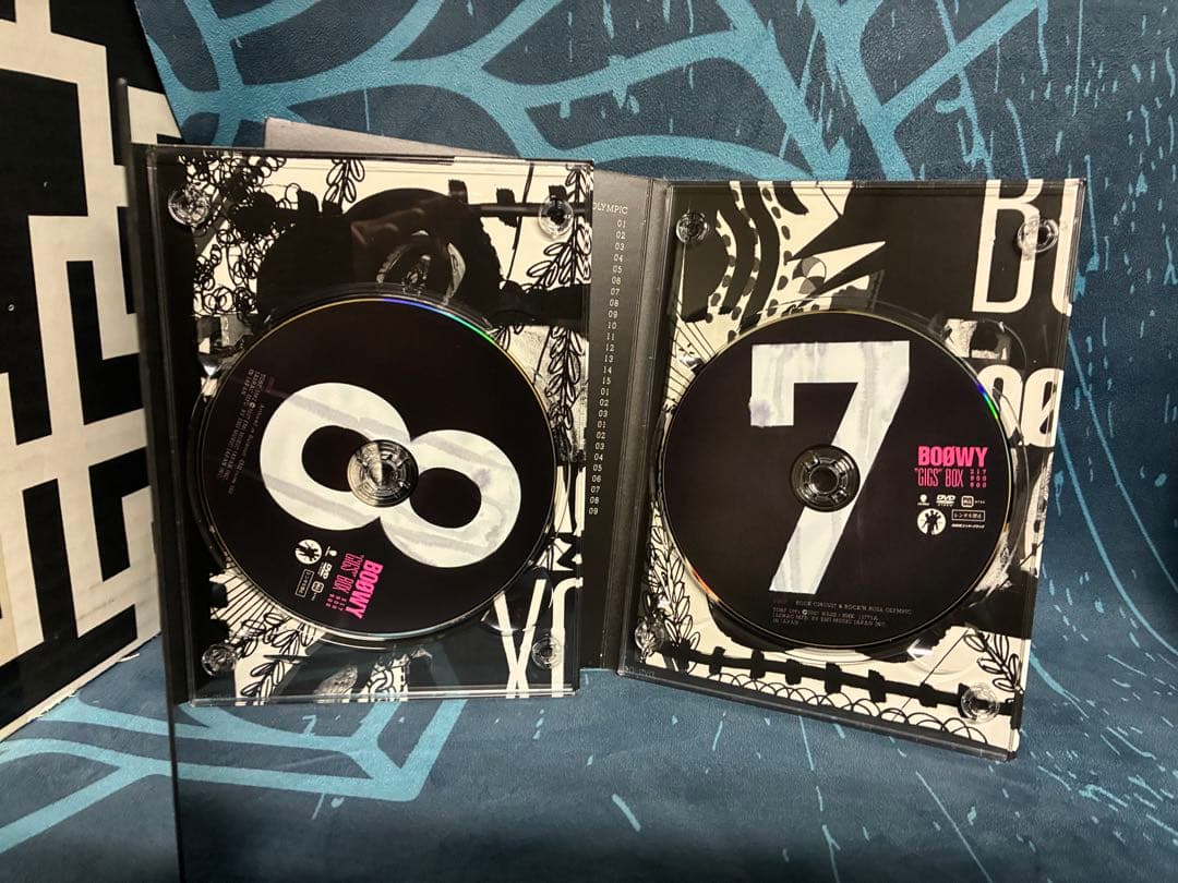 BOØWY GIGS BOX 8枚 DVDセット