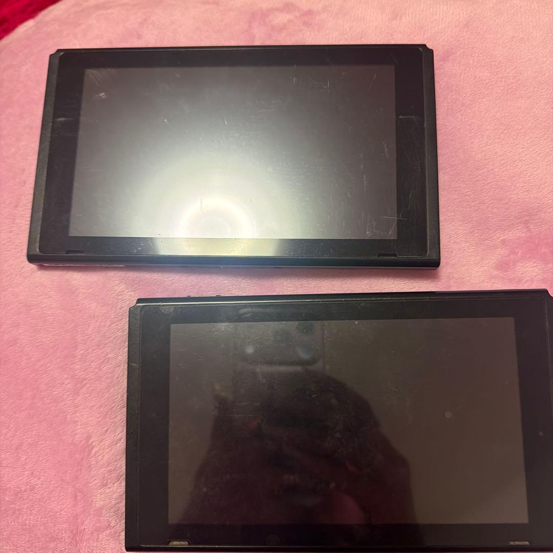 Nintendo Switch 2台セット 使用感ありジャンク品