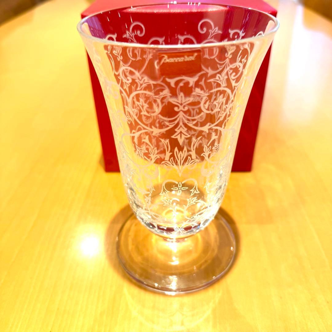 バカラ（Baccarat）エルナ フラワーベース　希少ヴィンテージ美品