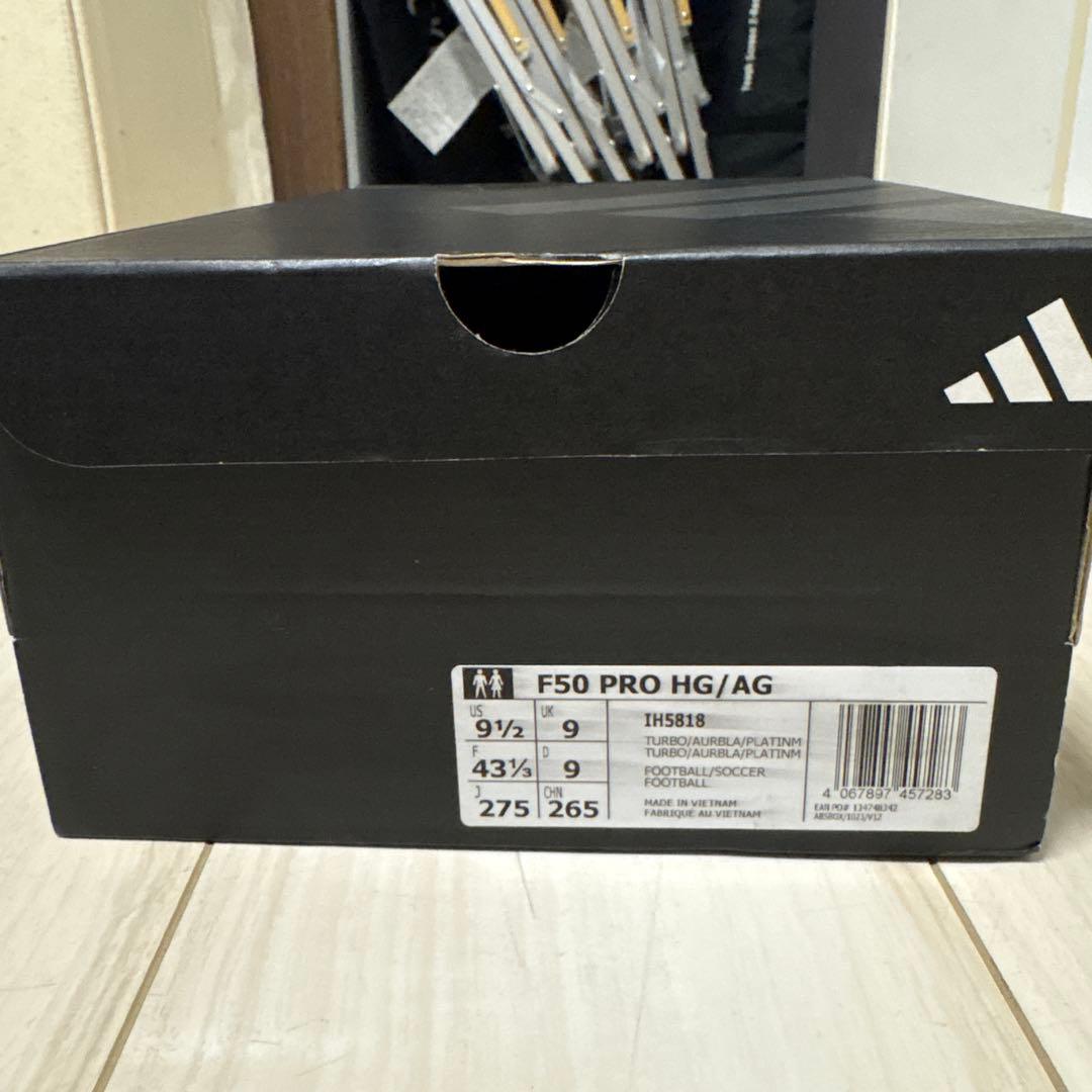 【新品】adidas F50 PRO HG/AG サッカーシューズ 9