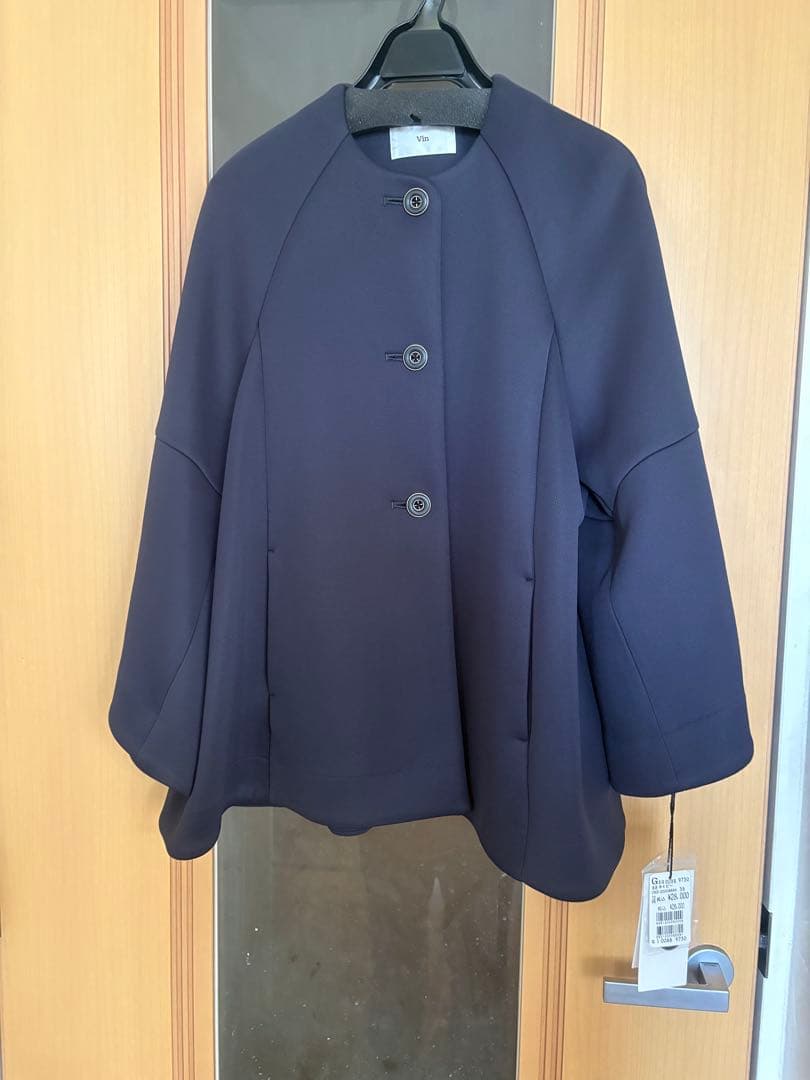 新品Vin テントライン　ネイビー　ジャケット　ヤマダヤ
