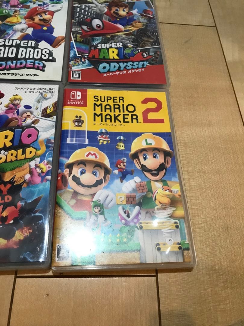 スーパーマリオ　４本セット