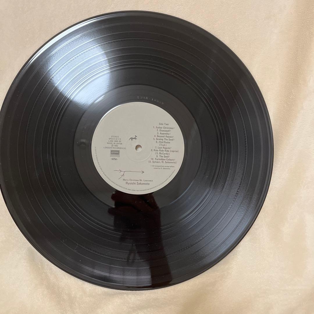 【アナログレコード】 サントラ 戦場のメリークリスマス / 坂本龍一　帯付き