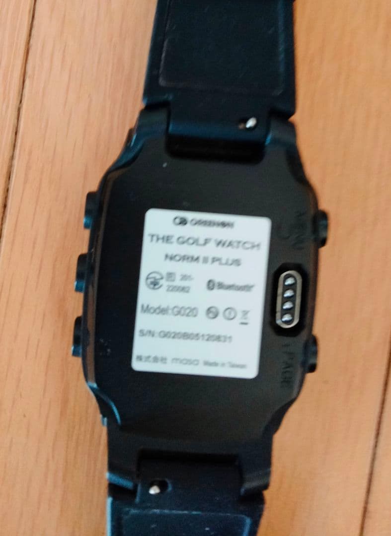 NORM II PLUS GPSデジタルウォッチ