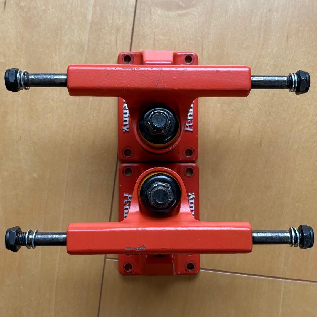 希少【ペニー】27インチ用 純正トラックセット 橙 オレンジ