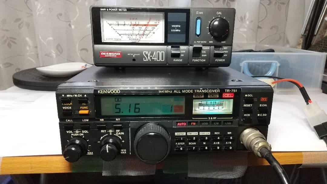 KENWOOD TR-751 トランシーバー 訳あり品