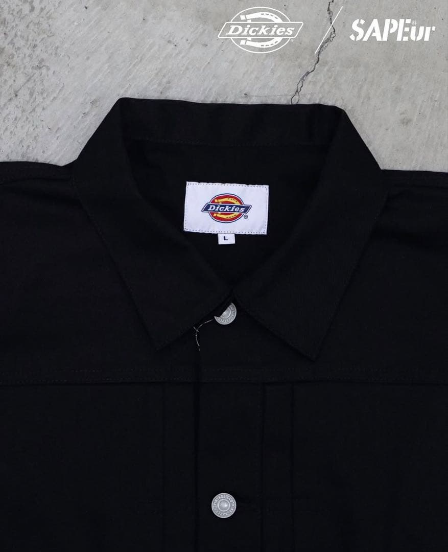 SAPEur サプール Dickies ディッキーズ コラボジャケット 黒L新品