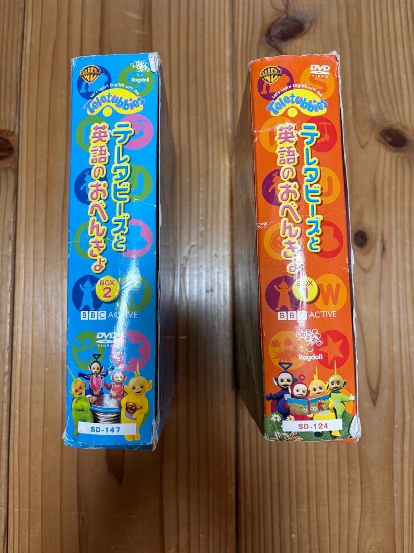 テレタビーズと英語のおべんきょ DVD BOX1・2〈計6枚組〉