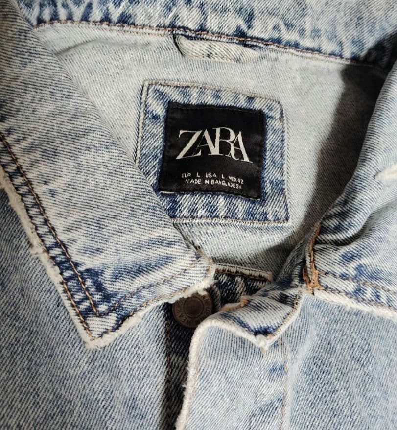 eriringo1025　ZARA パンダ デニム Gジャン　L