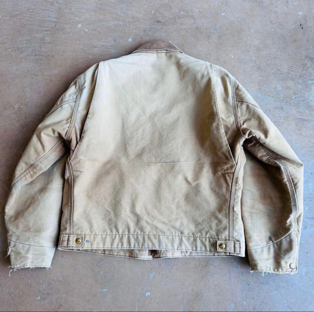 Carhartt ベージュ デトロイトジャケット