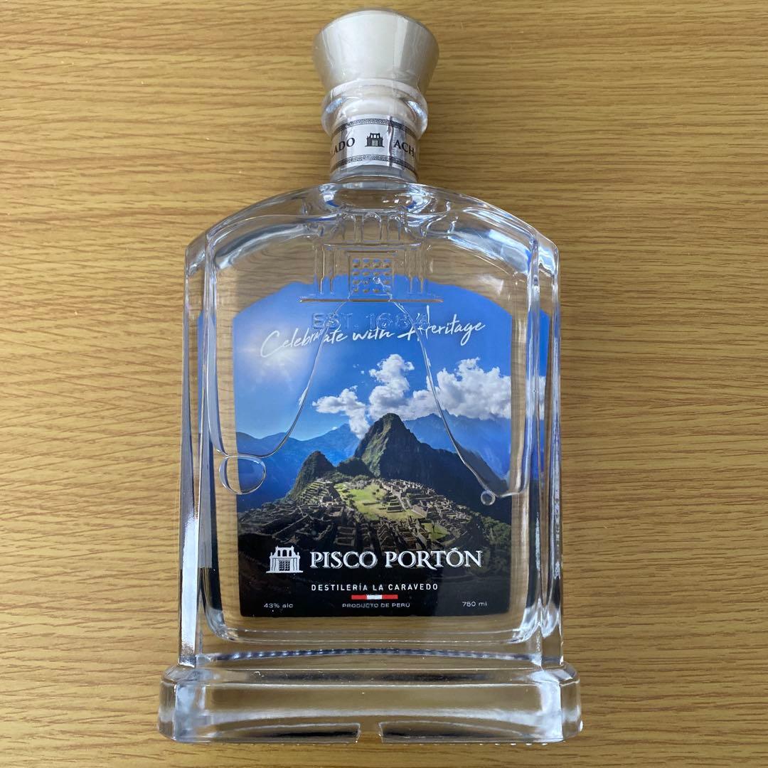 【未開栓・正規品】Pisco Portón ACHOLADO 限定版 750ml