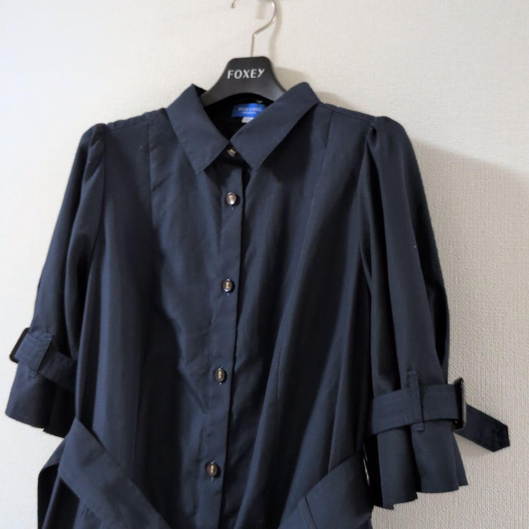 専用　ブルーレーベルクレストブリッジ コットンライクスパンローンワンピース
