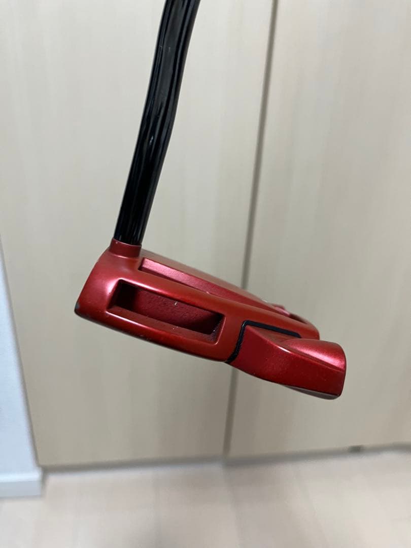 テーラーメイド　スパイダー　パター　赤　マレット　ゴルフ　33インチ