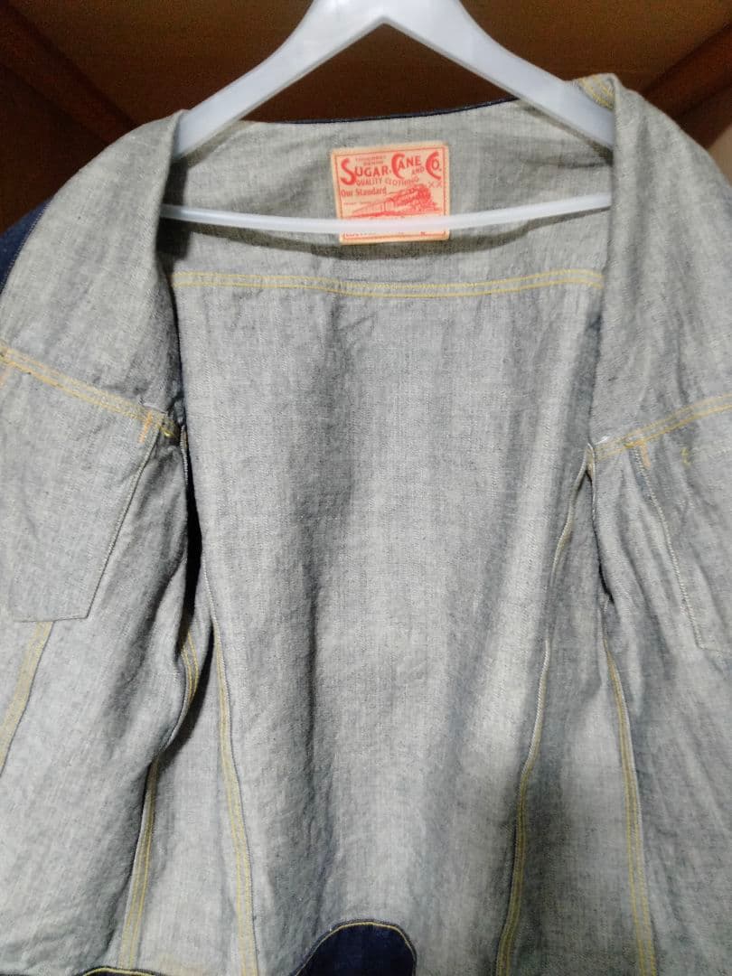 し*ん様 SUGAR CANE SC11962 size42 デニムジャケット