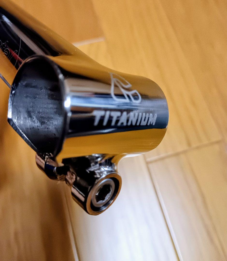 ITM チタン製 クリスタル クイルステム（クランプ径 25.4㎜）※匿名配送