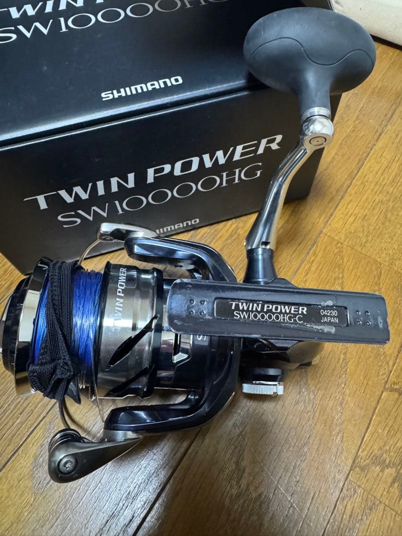21 SHIMANO TWIN POWER SW10000HG スピニングリール