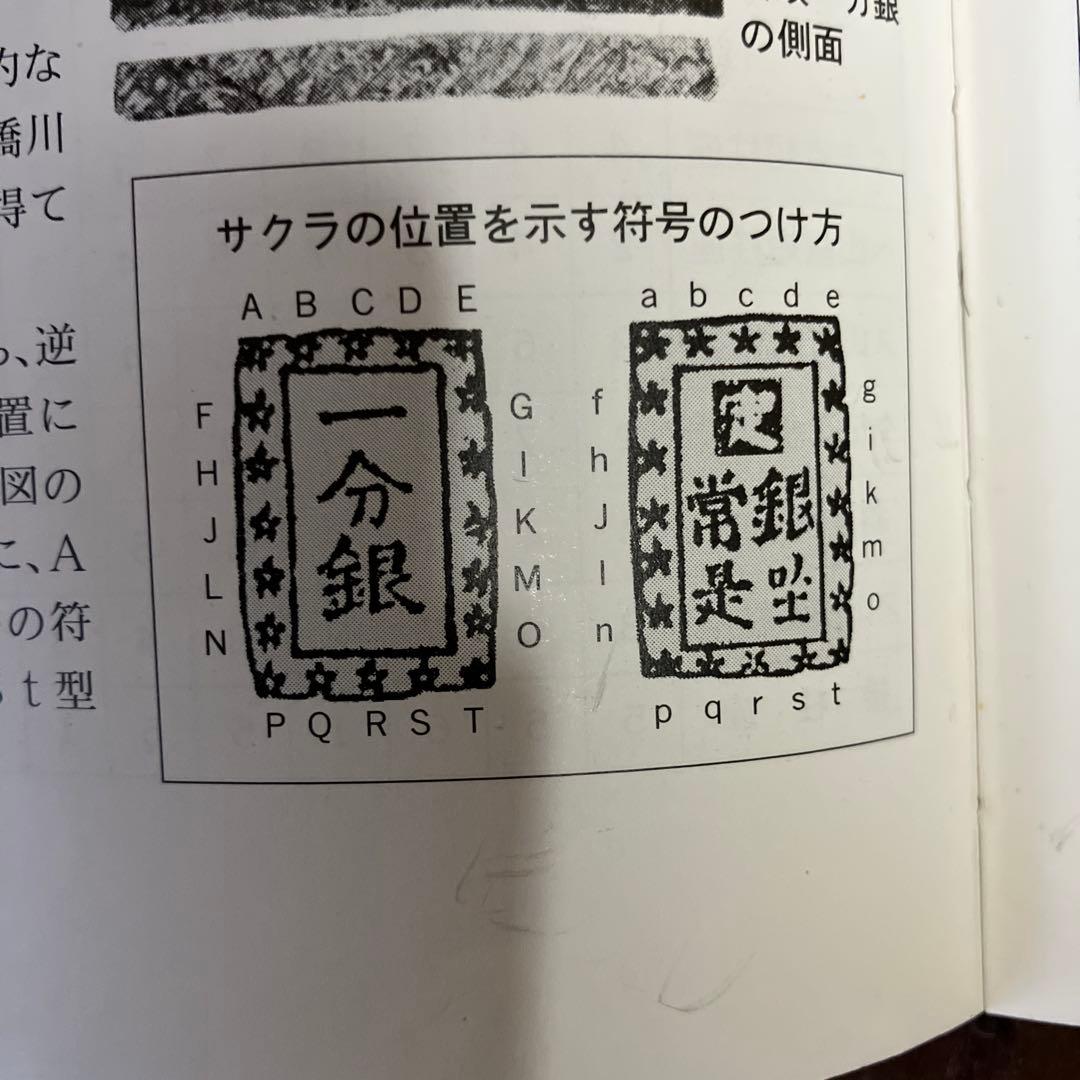 江戸期　天保一分銀　Ｐt A